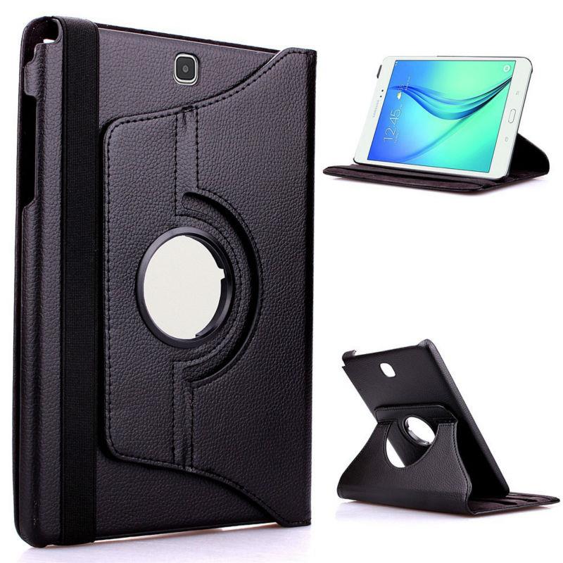 Funda protectora giratoria 360 de cuero PU para Samsung Galaxy Tab A 9.7 T550/T555/P550/P555 - Imagen 2 de 8