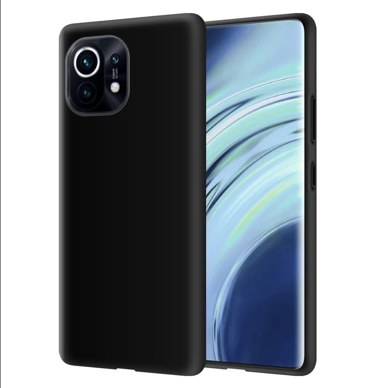 Funda de gel de silicona mate de lujo para modelos Xiaomi con revestimiento de microfibra - Imagen 10 de 17