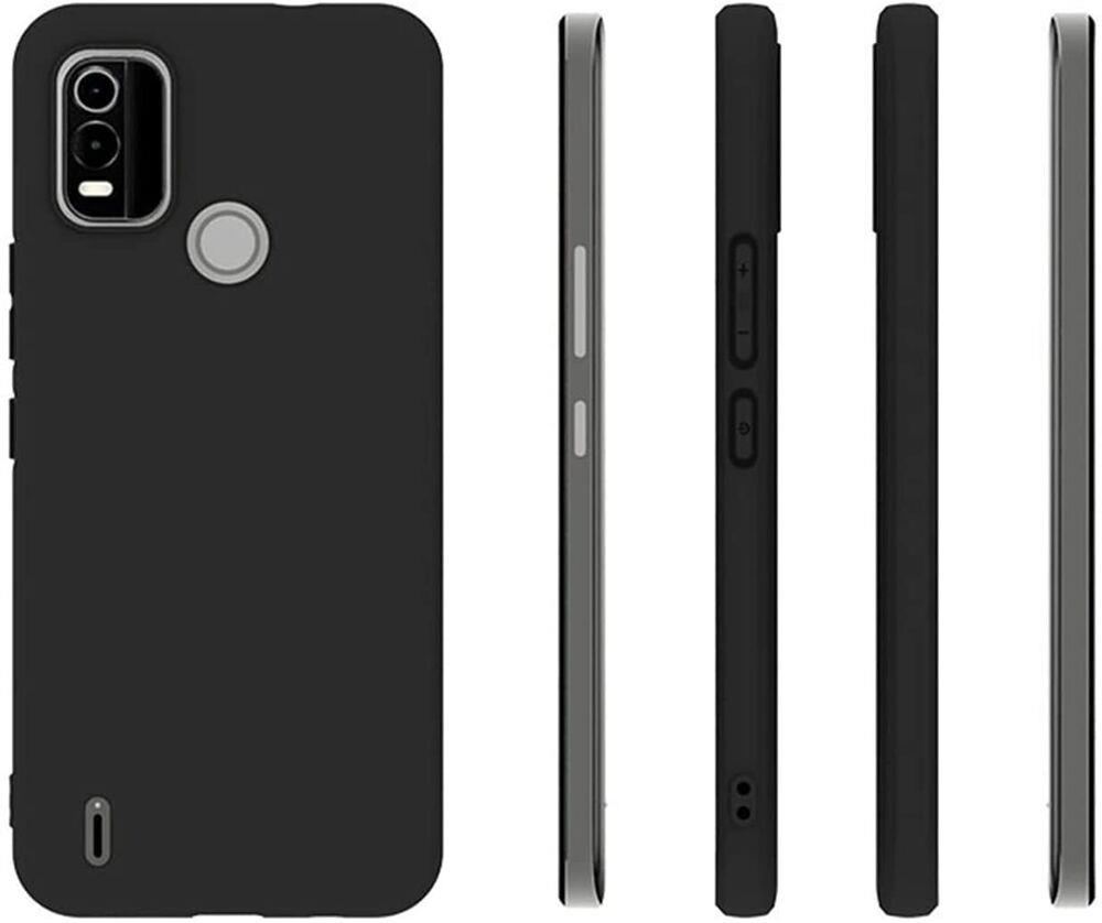 Per modelli Nokia custodia gel silicone opaco lusso con fodera in microfibra - Foto 4 di 5