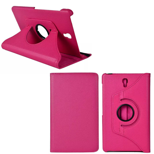 Funda protectora de cuero giratoria 360 para Samsung Galaxy Tab S 8.4" SM-T700 /T705 /T705C - Imagen 5 de 7