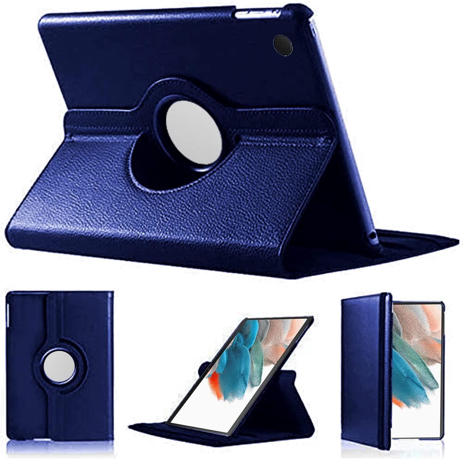 For Samsung Galaxy Tab A8 10.5 X200 (2021) Case Cover 360 Rotating Folio Stand - Picture 12 of 24