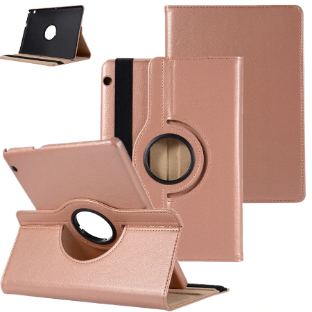 Funda protectora de cuero giratoria 360 para modelos Huawei MatePad - Imagen 3 de 3