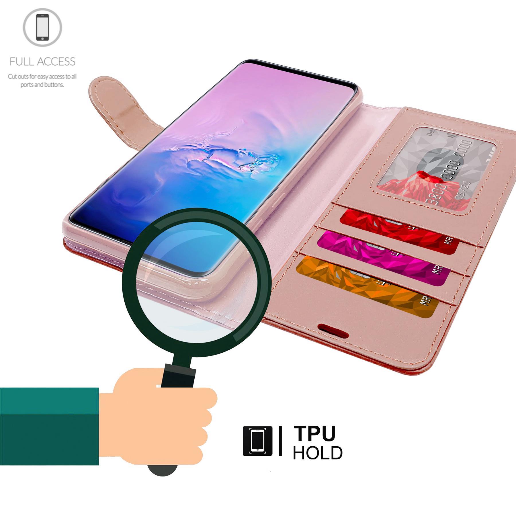 For TCL 20R 5G Case Cover Flip Leather Wallet Folio Card Money Slot - Picture 9 of 12