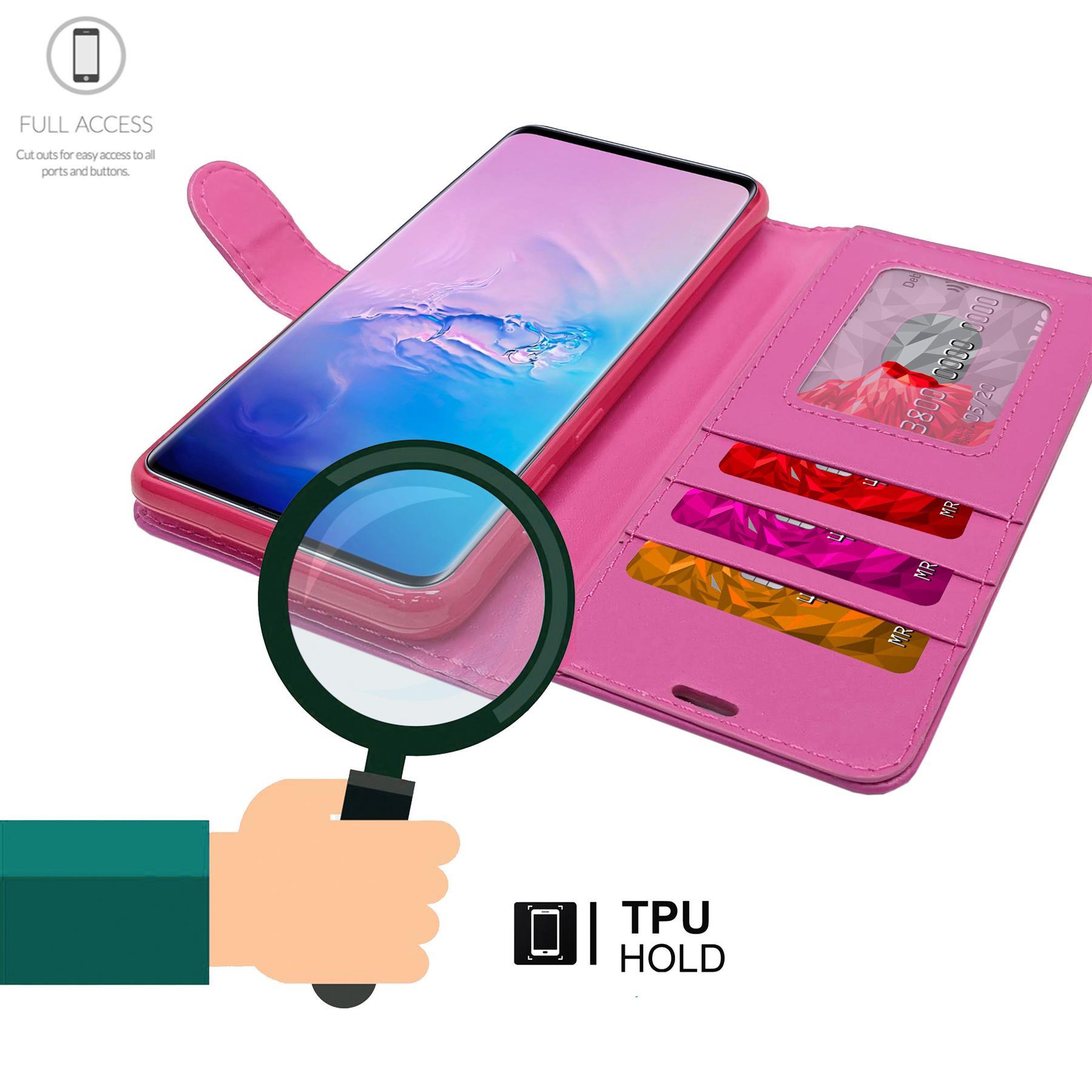 For Huawei Y5P 2020 Case Cover Flip Folio Leather Wallet Credit Card Slot - Picture 10 of 11