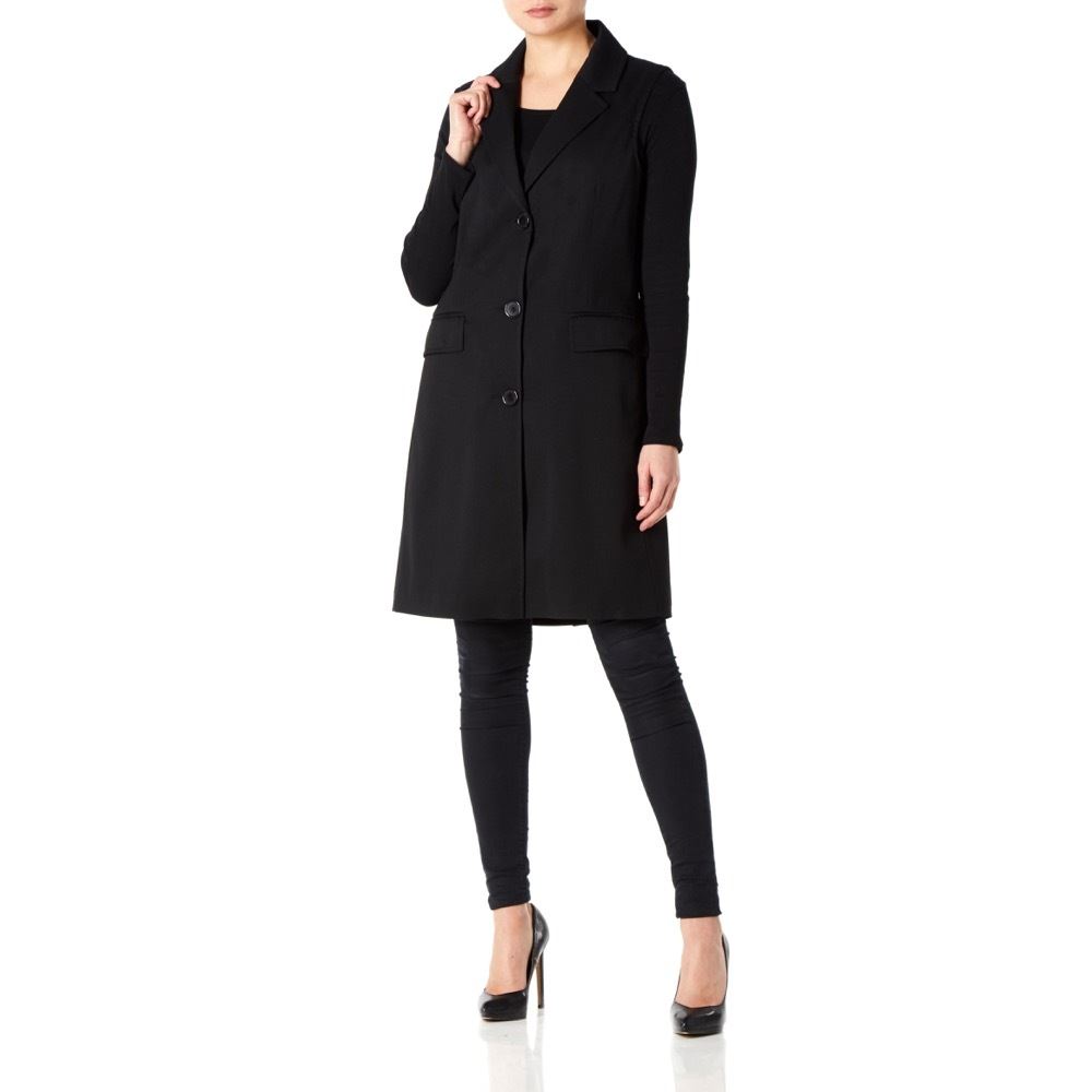 hip length coat