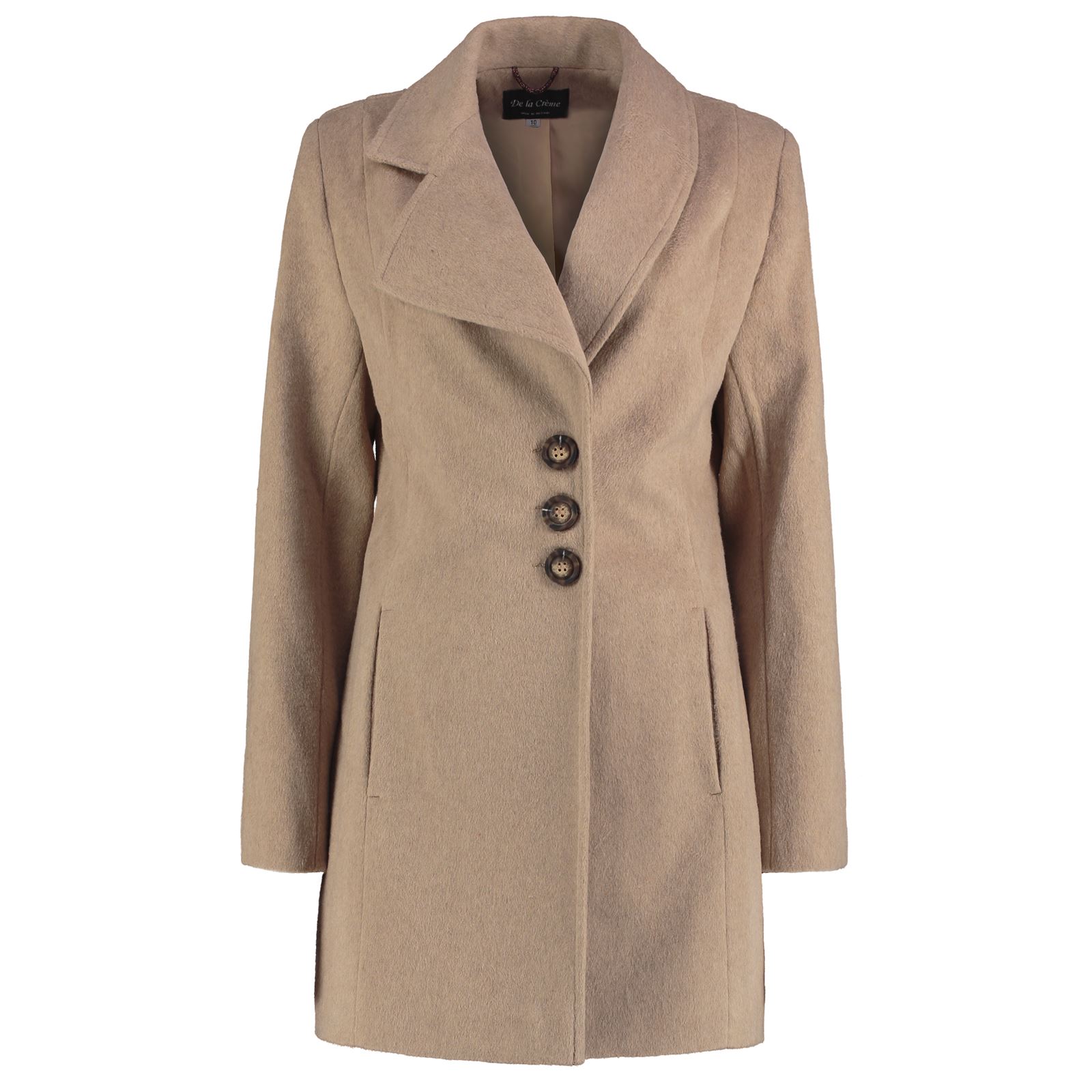 De La Creme - Women's Mohair Blend Winter Coat | eBay