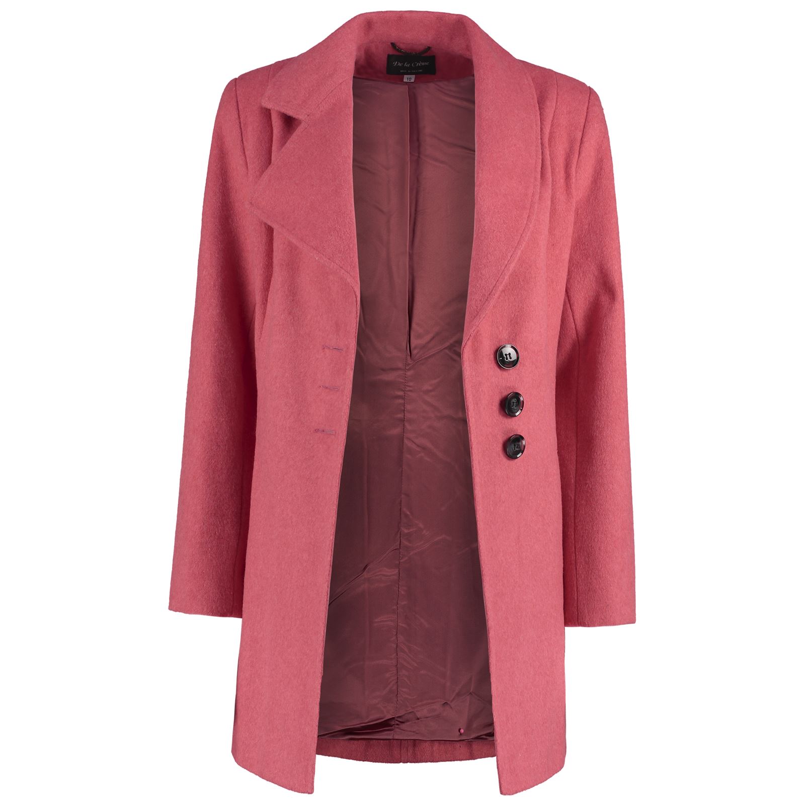 De La Creme - Women's Mohair Blend Winter Coat | eBay