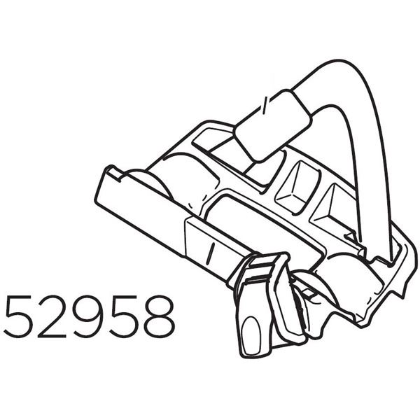 Thule 52674 mounting bracket for 598