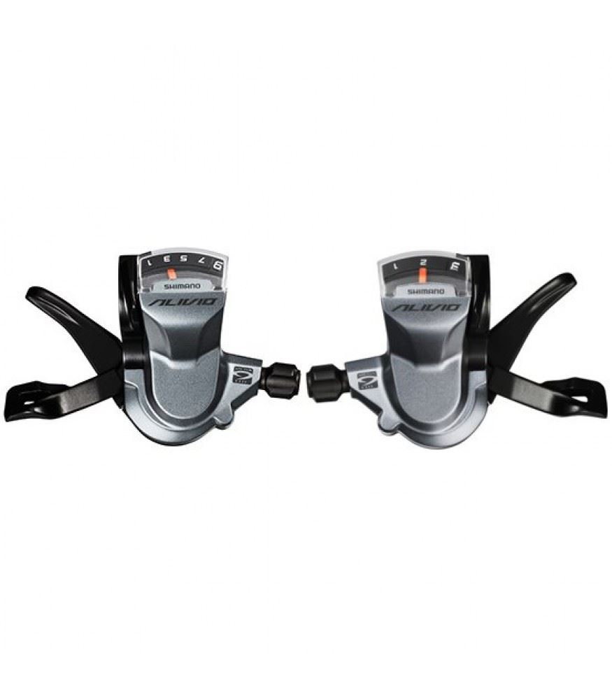 Shimano SLM4000 Alivio 3 x 9 Speed Bicycle Gear Levers Shifter Pods