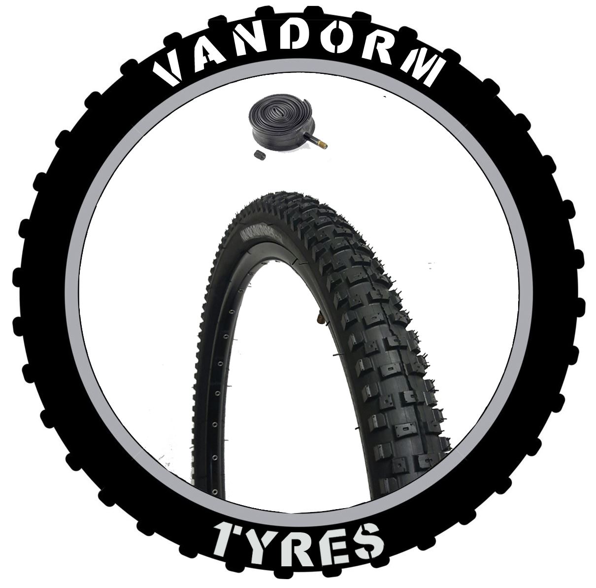 Vandorm DH 26" x 2.30" Downhill MTB Mountain Bike Tyre & Tube Deals - Picture 4 of 9