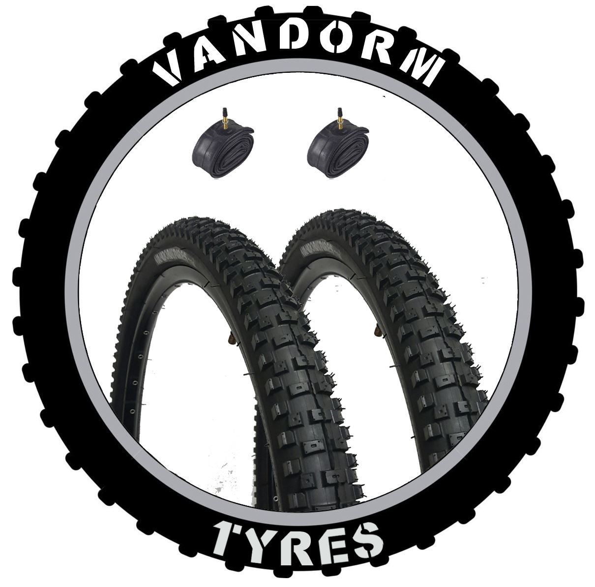 Vandorm DH 26" x 2.30" Downhill MTB Mountain Bike Tyre & Tube Deals - Picture 6 of 9