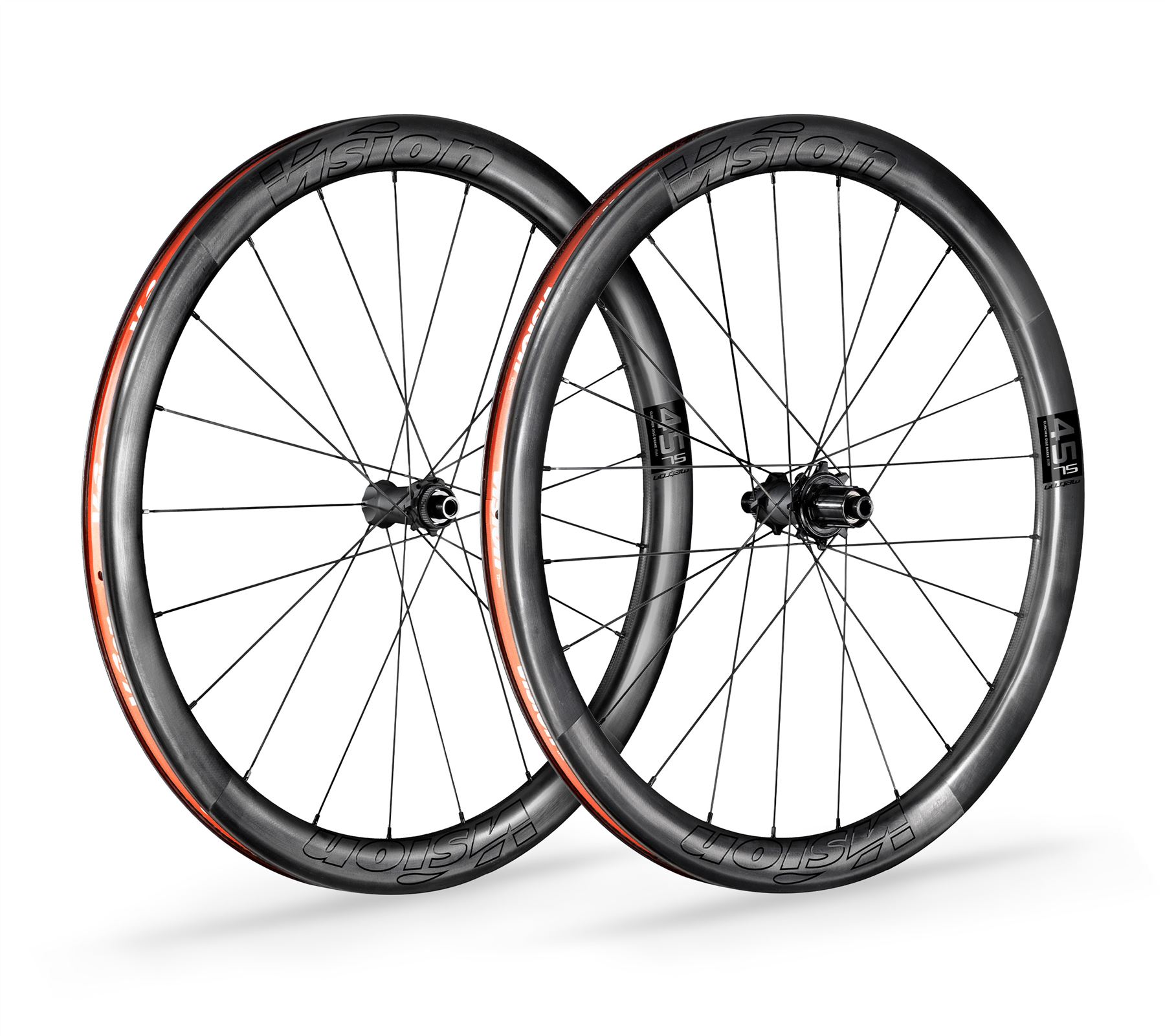 パーツ Vision METRON 45 SL WHEELSET Vision Metron 45 SL Disc Wheelset Clin TR CL SH11 V21 | eBay UK