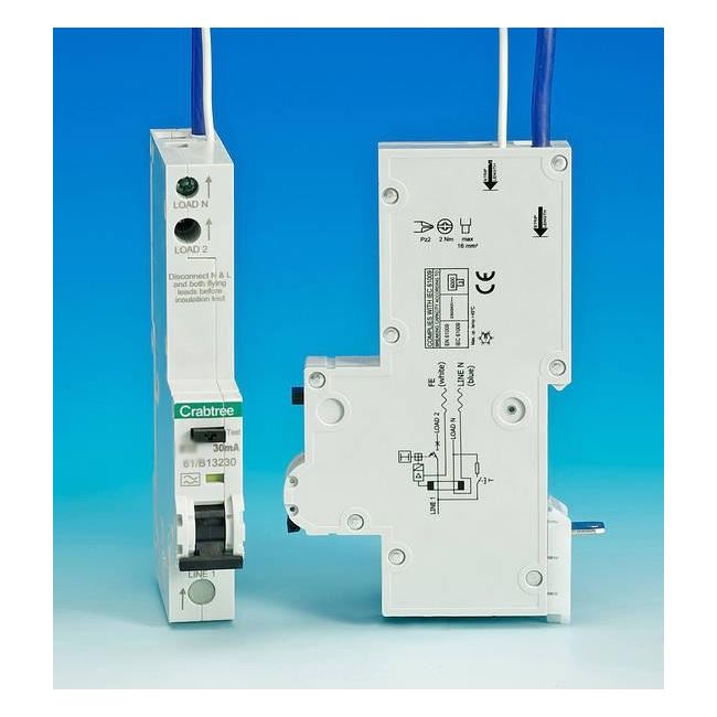 Crabtree 40A 30mA Starbreaker RCBO 40 Amp Breaker MCB