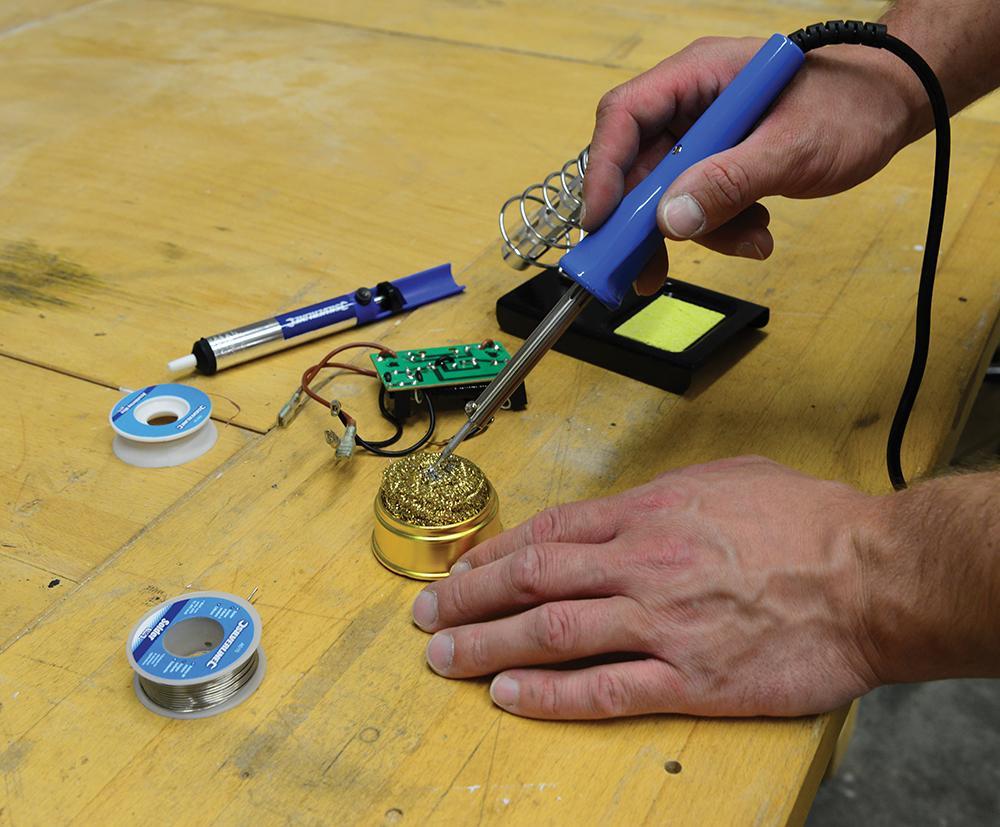 Soldering Tip Cleaning Brass Wire Brush Ball Base Wool Cleaner Tool Solder Clean 5024763130908