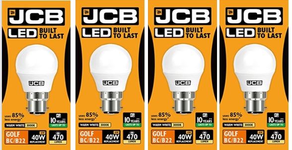 Energy Class A+ 3 X JCB LED 15W Screw GLS Daylight 6500K Lightbulb ES E27 LED Energy Class A+ 3 X JCB LED 15W Screw GLS Daylight 6500K Lightbulb ES E27 LED