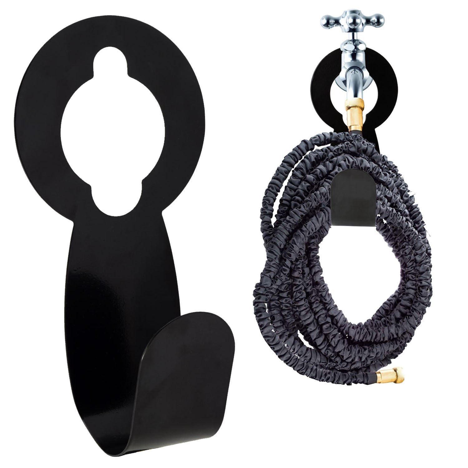 Parkland® Metal Portable Hose Holder Hanger Expandable Flexible Hose