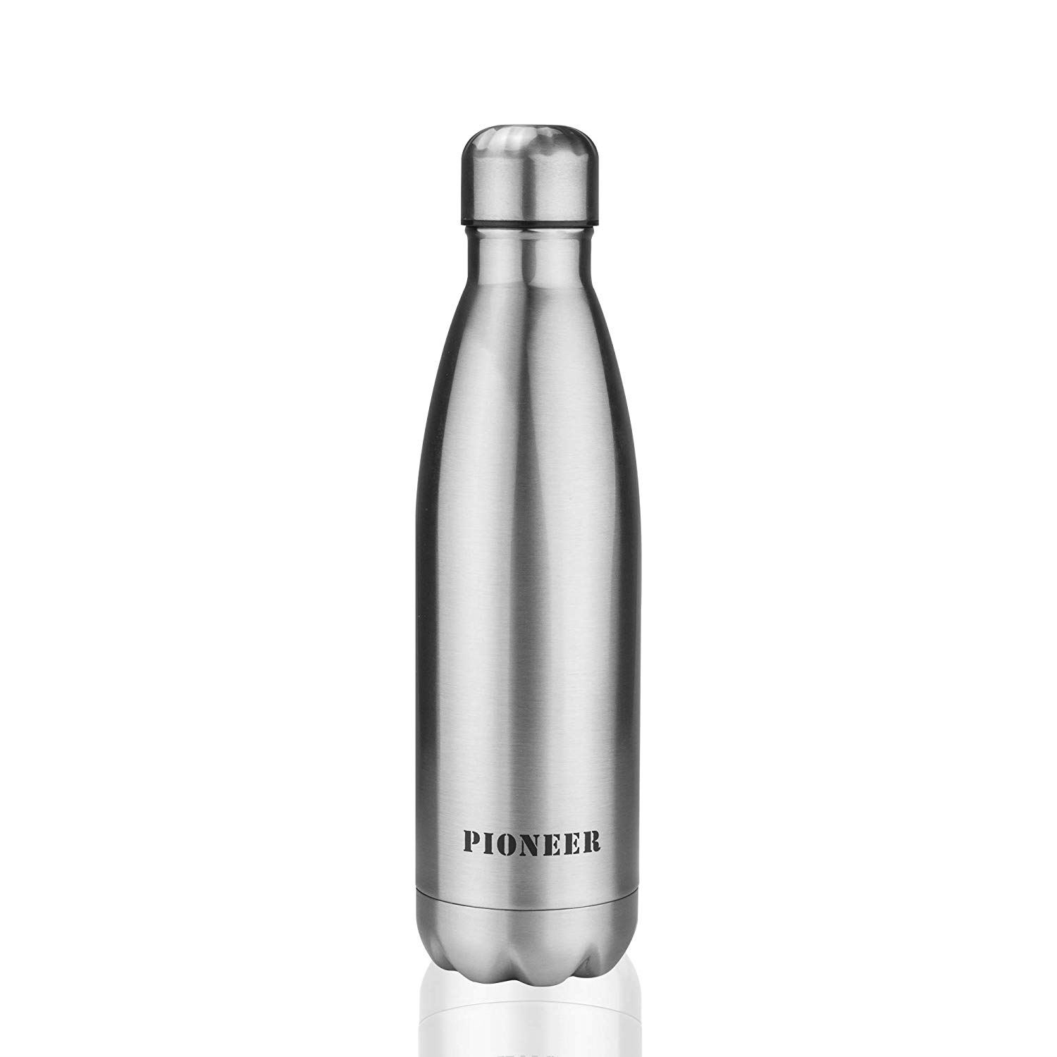 Stainless Steel Water Bottle 500ml BPA Free Vacuum Insulated Hot Cold Leak Proof