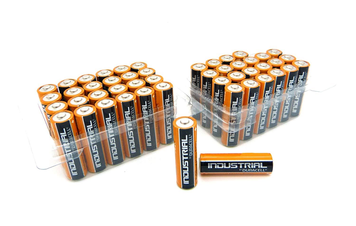 48 x Duracell AA Industrial Tub Battery MN1500 Alkaline Long Expiry eBay