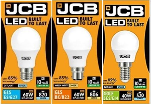 15w = 100w LED GLS Edison Screw Lamp Light Bulb Daylight White 100 Watt JCB