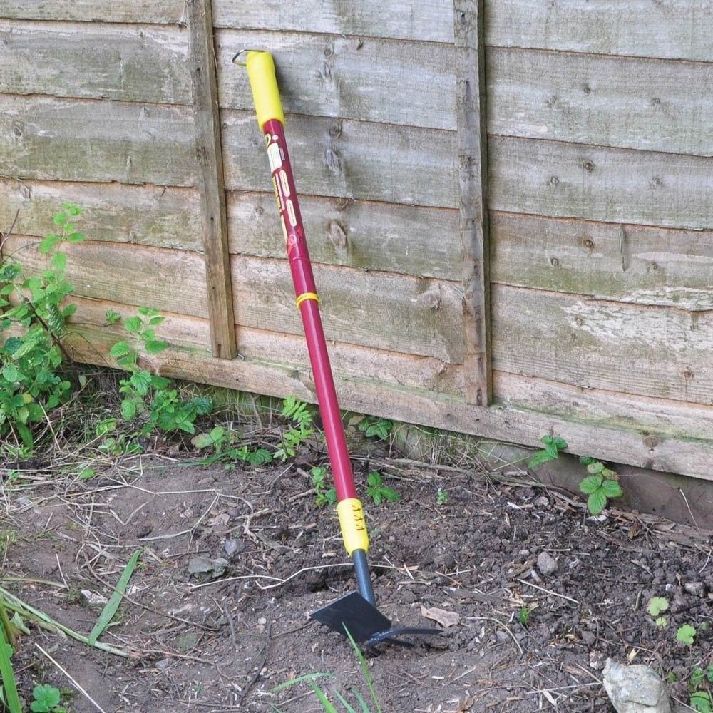 Kingfisher Deluxe Telescopic 3 Prong Weeder and Hoe Garden Mobility