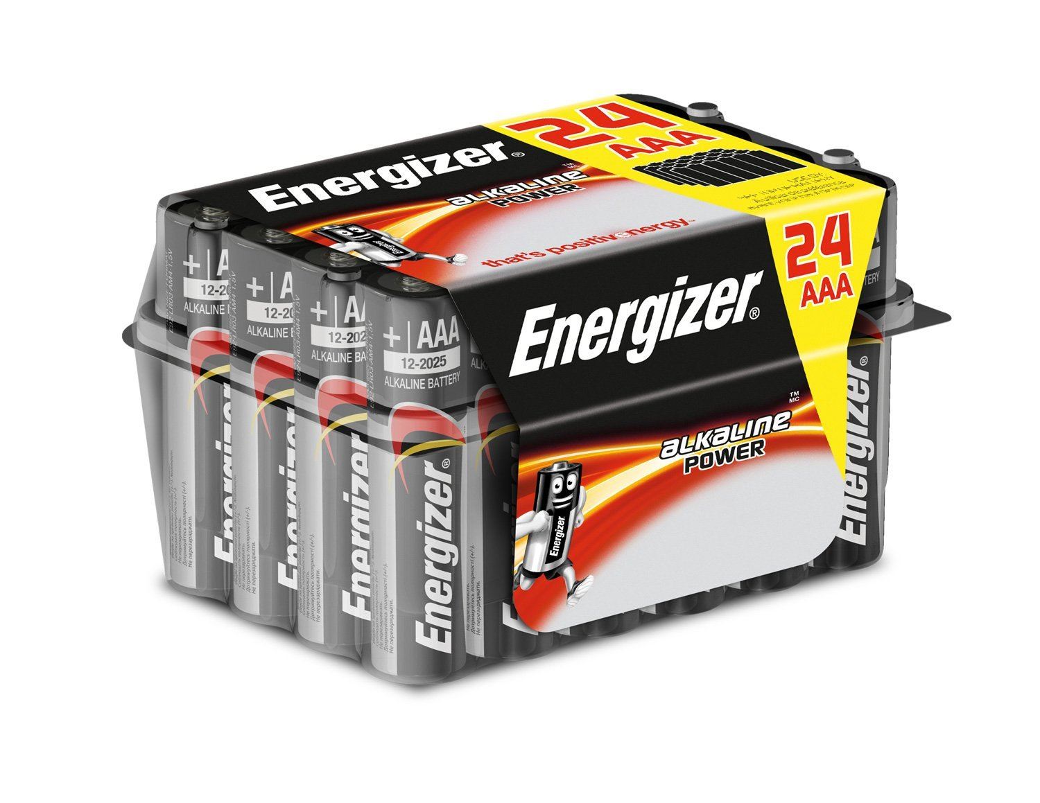 24 x Energizer Alkaline Power AAA LR03 Batteries Bulk Pack Tub eBay
