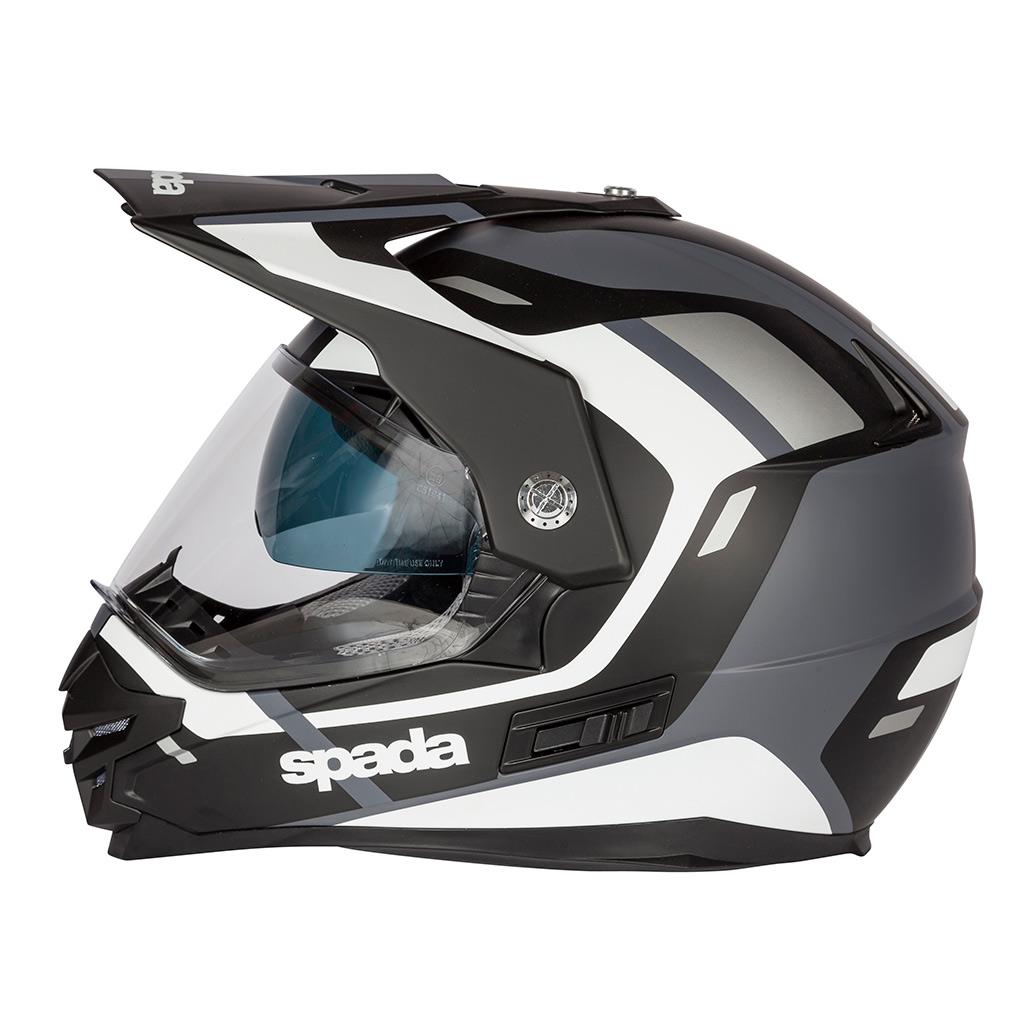 SPADA INTREPID MATT BLACK X-SMALL HELMET