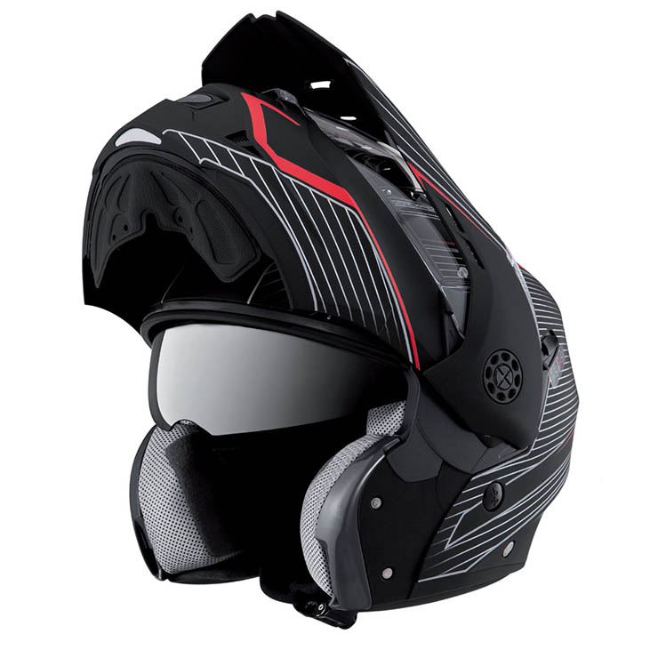 Caberg Tourmax Duke Sonic Flip Up Adventure Motorcycle Helmet Sun Visor Sharp 5* | eBay