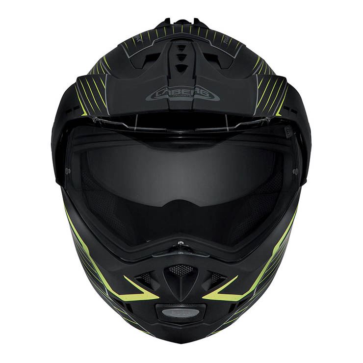 Caberg Tourmax Duke Sonic Flip Up Adventure Motorcycle Helmet Sun Visor Sharp 5* | eBay