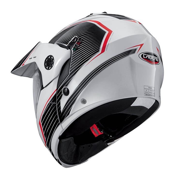 Caberg Tourmax Duke Sonic Flip Up Adventure Motorcycle Helmet Sun Visor Sharp 5* | eBay