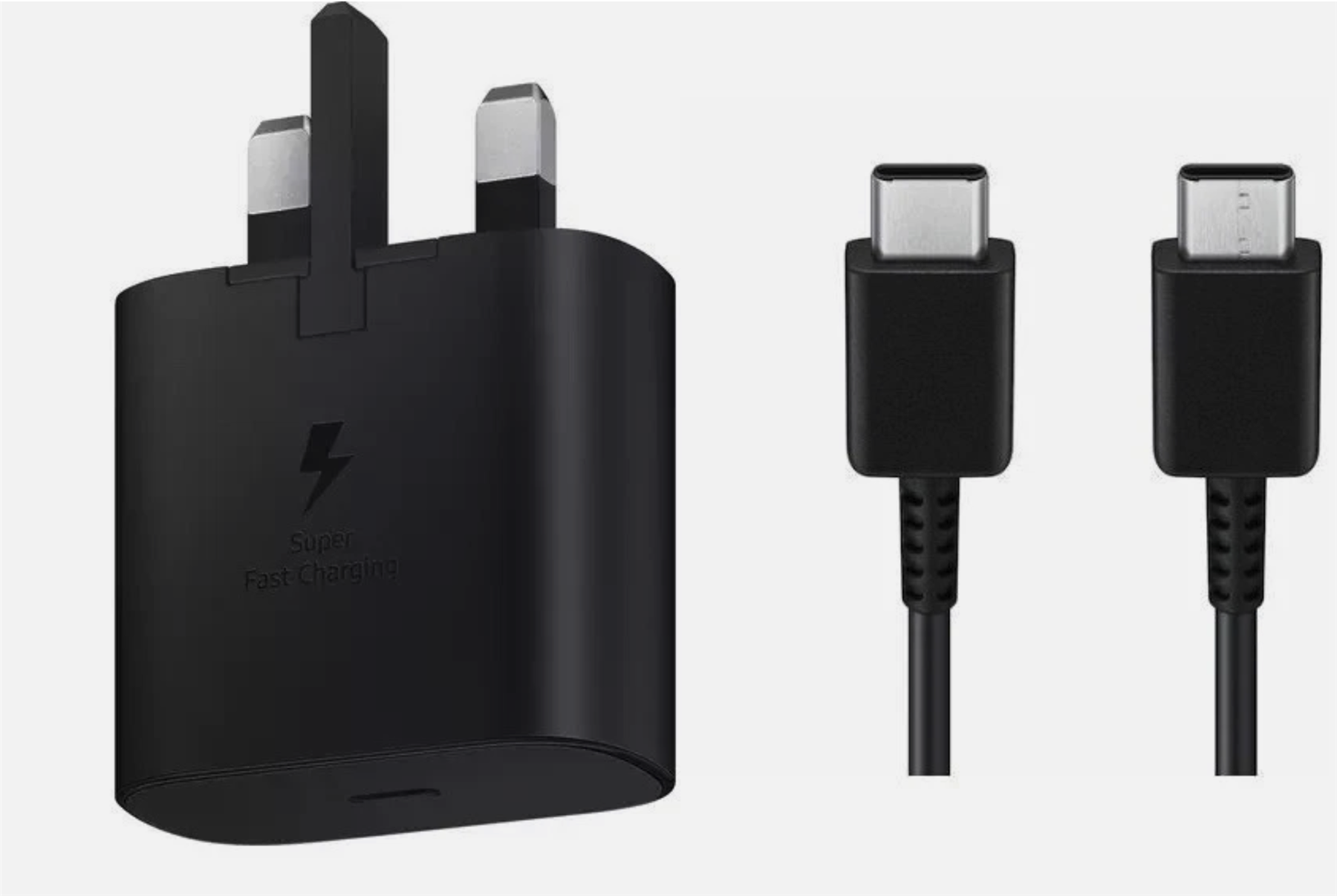 Super Fast 25W Charger USB-C to C Cable For Samsung Galaxy S20 FE S23 S24 Ultra - Picture 7 of 11