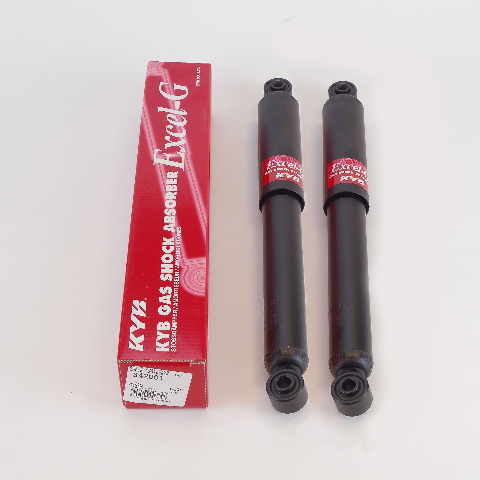 Classic Mini front damper shock absorber gas 25 upgraded KYB 342001