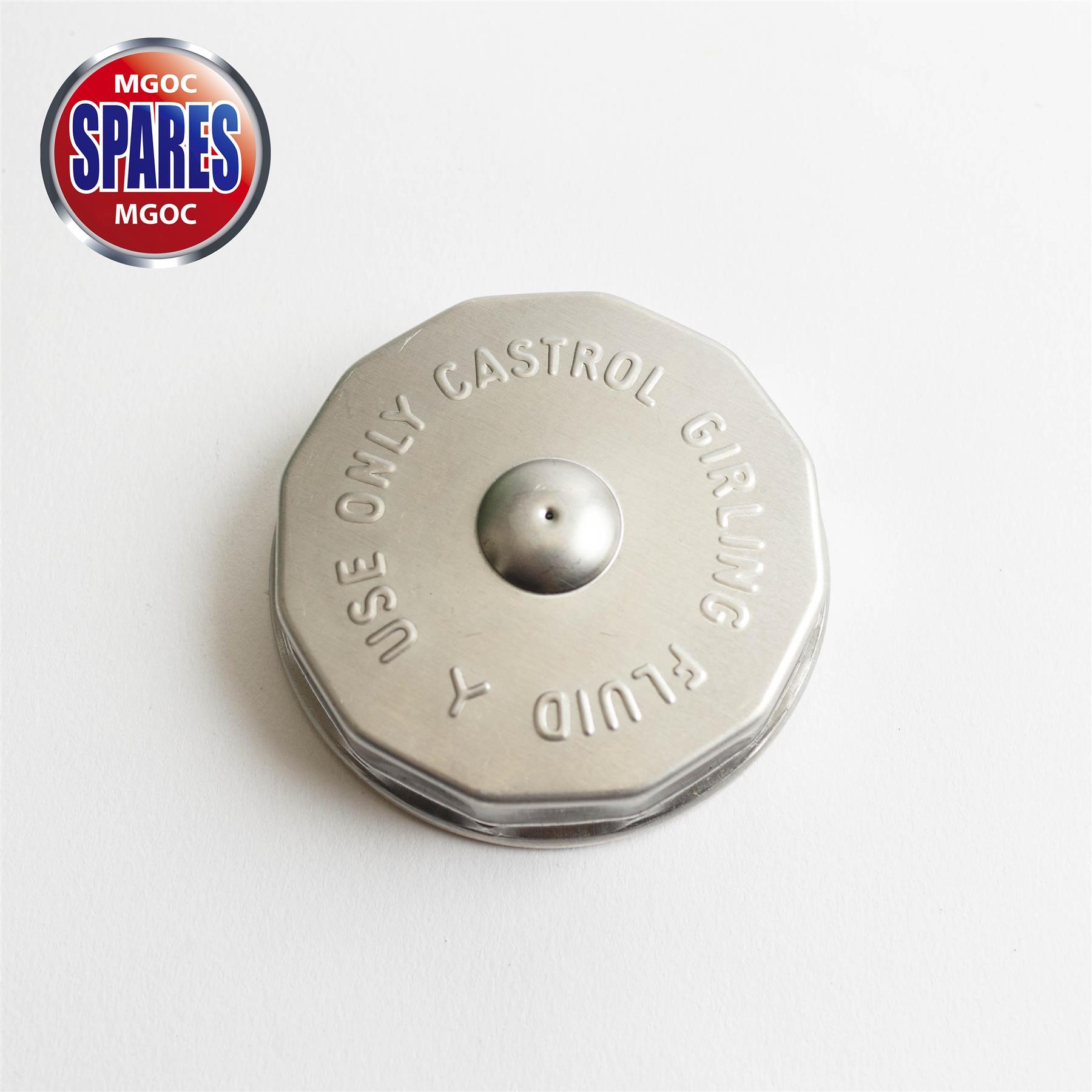 Classic MG MGC Castrol Girling Brake Master Cylinder Alloy Clutch Cap