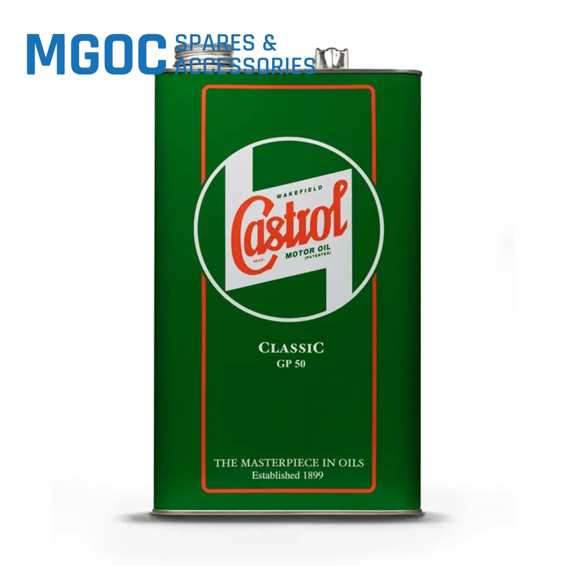 Castrol Classic GP 50 Monograde Engine Oil 1 Gallon 1923 G602