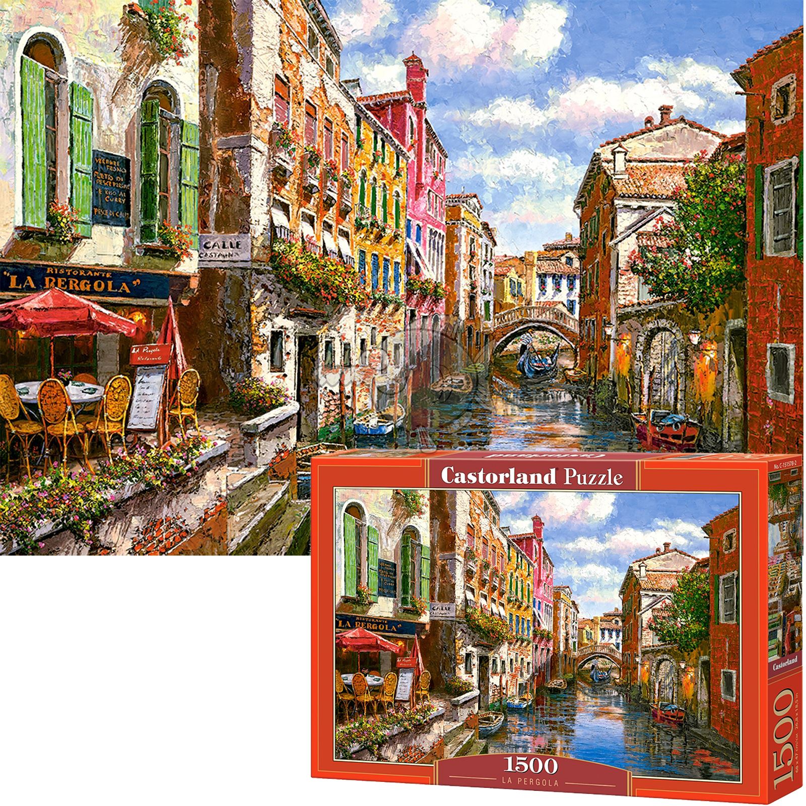 Castorland Puzzle La Pergola 1500 Pieces