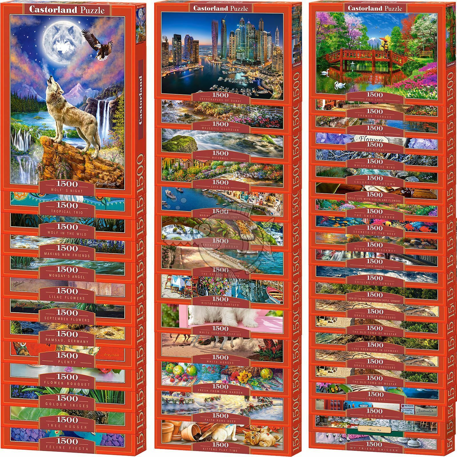 Castorland 1500 Piece Jigsaw Puzzle Landscapes Cities eBay