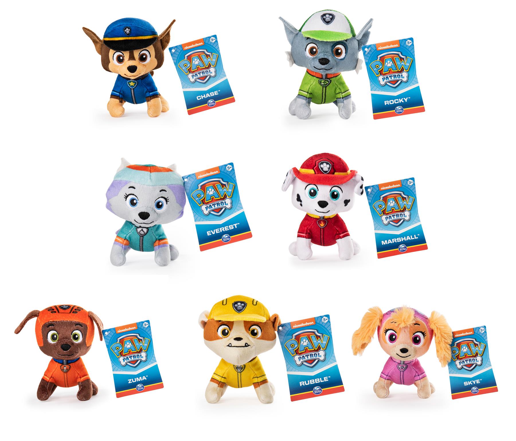 paw patrol mini figures