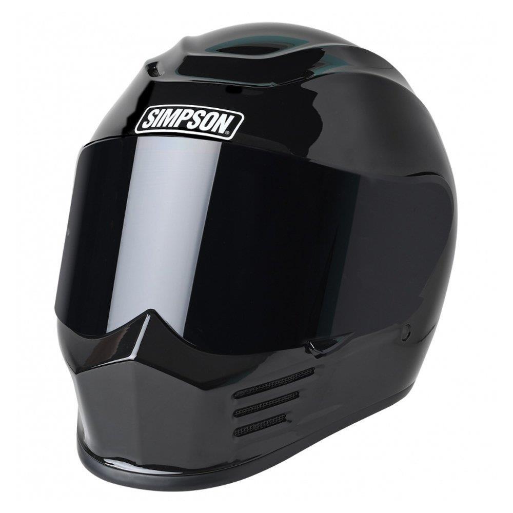 Simpson Speed Solid Full Face Motorcycle Motorbike Road Crash Helmet ECE 22.06 - Picture 3 of 9