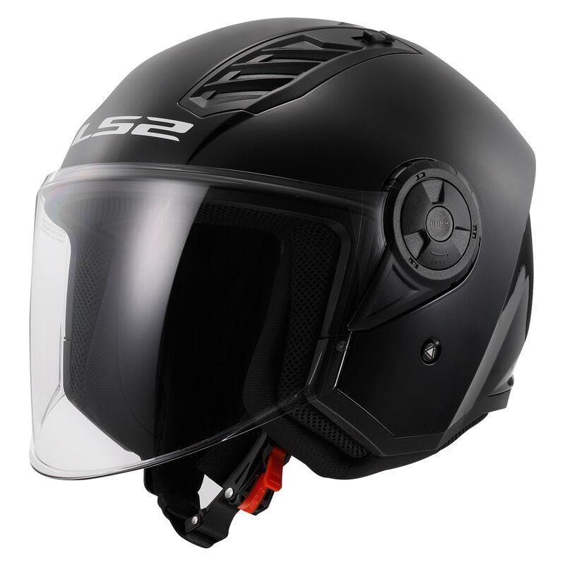 LS2 OF616 Airflow II Motorcycle Motorbike Touring Open Face Scooter Helmet - Picture 7 of 14