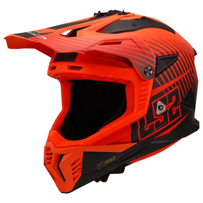 LS2 MX708 FAST II ECE22.06 LIGHTWEIGHT OFF ROAD MOTORBIKE HELMET MX QUAD ENDURO - Picture 4 of 11