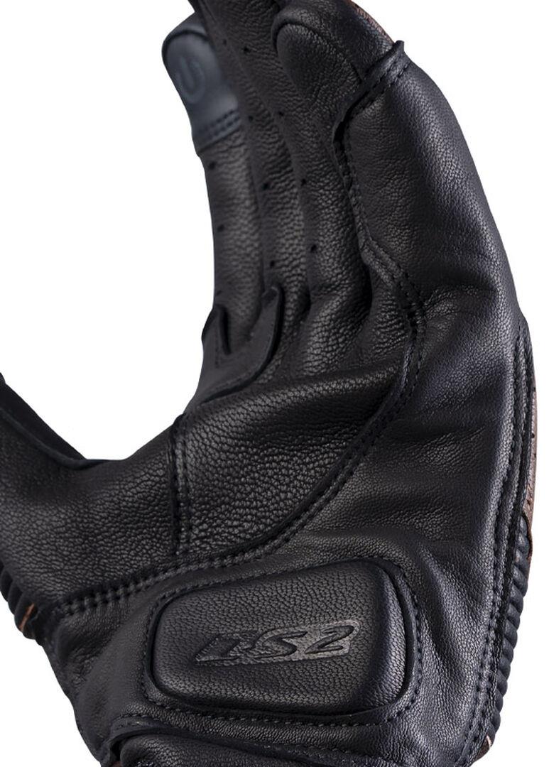 LS2 Duster Men’s Motorcycle Motorbike Leather Touring Gloves Touch Screen CE - Picture 4 of 13
