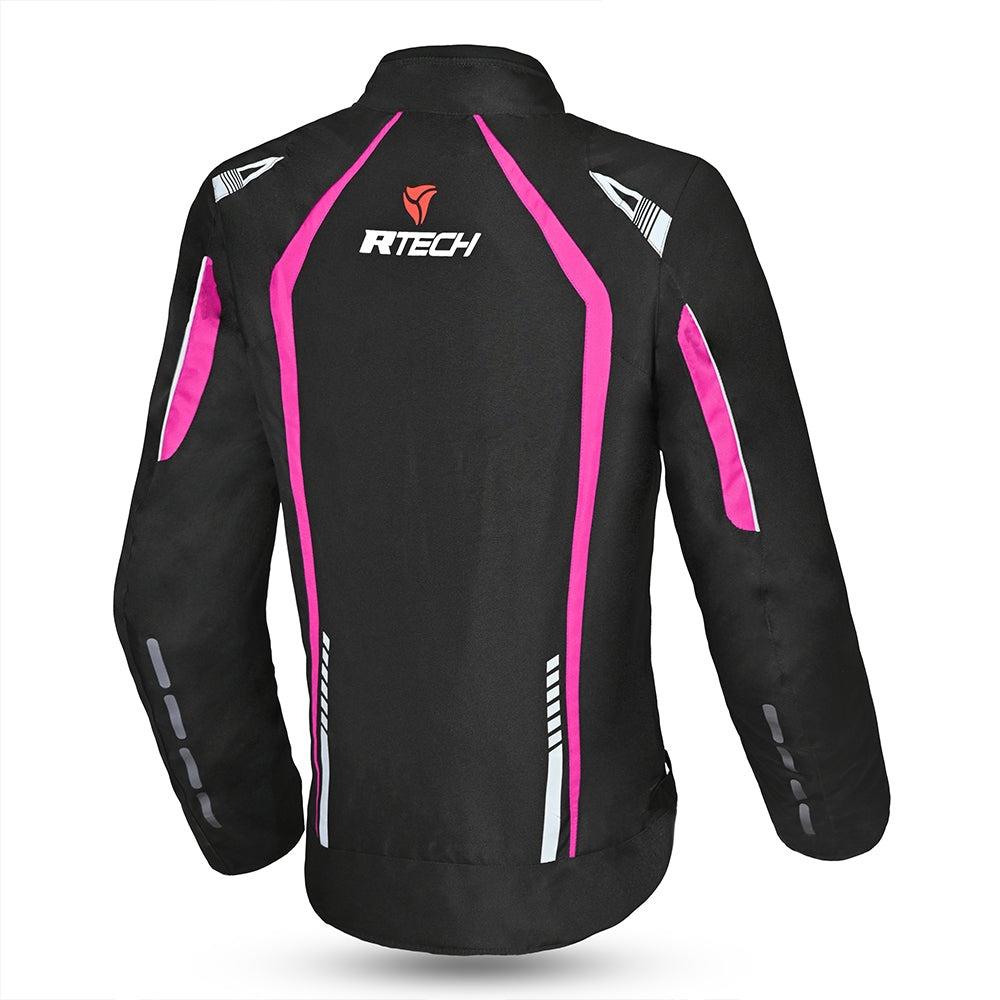 R Tech Women's Motorbike Motorcycle Touring Textile Ladies Jackets CE-Approved - Picture 4 of 4