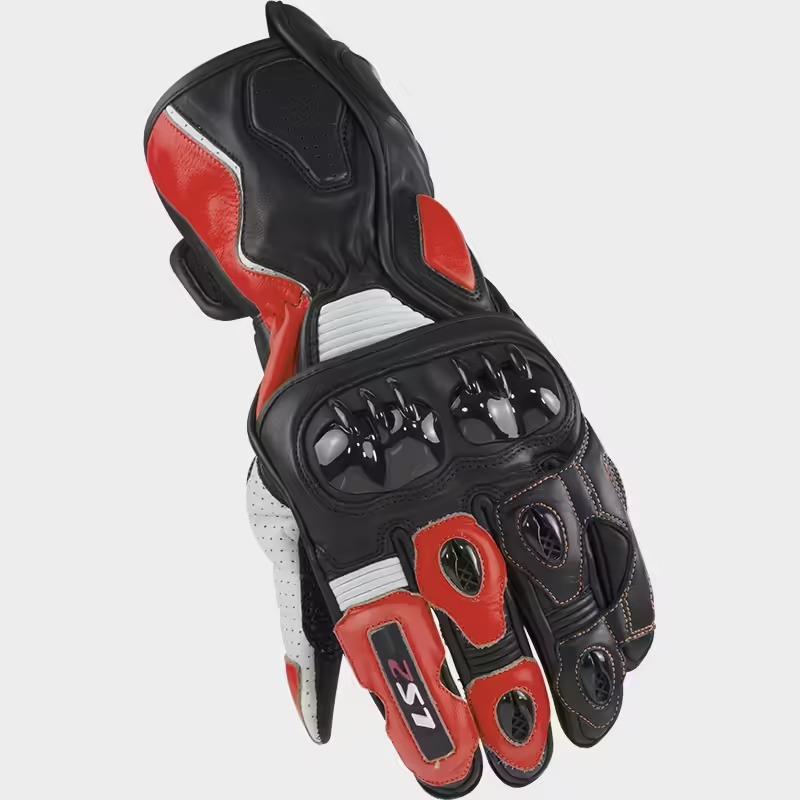 LS2 Swift Herren Sport Motorrad Rennstil Motorrad Rennbahn Handschuhe - Bild 6 von 7