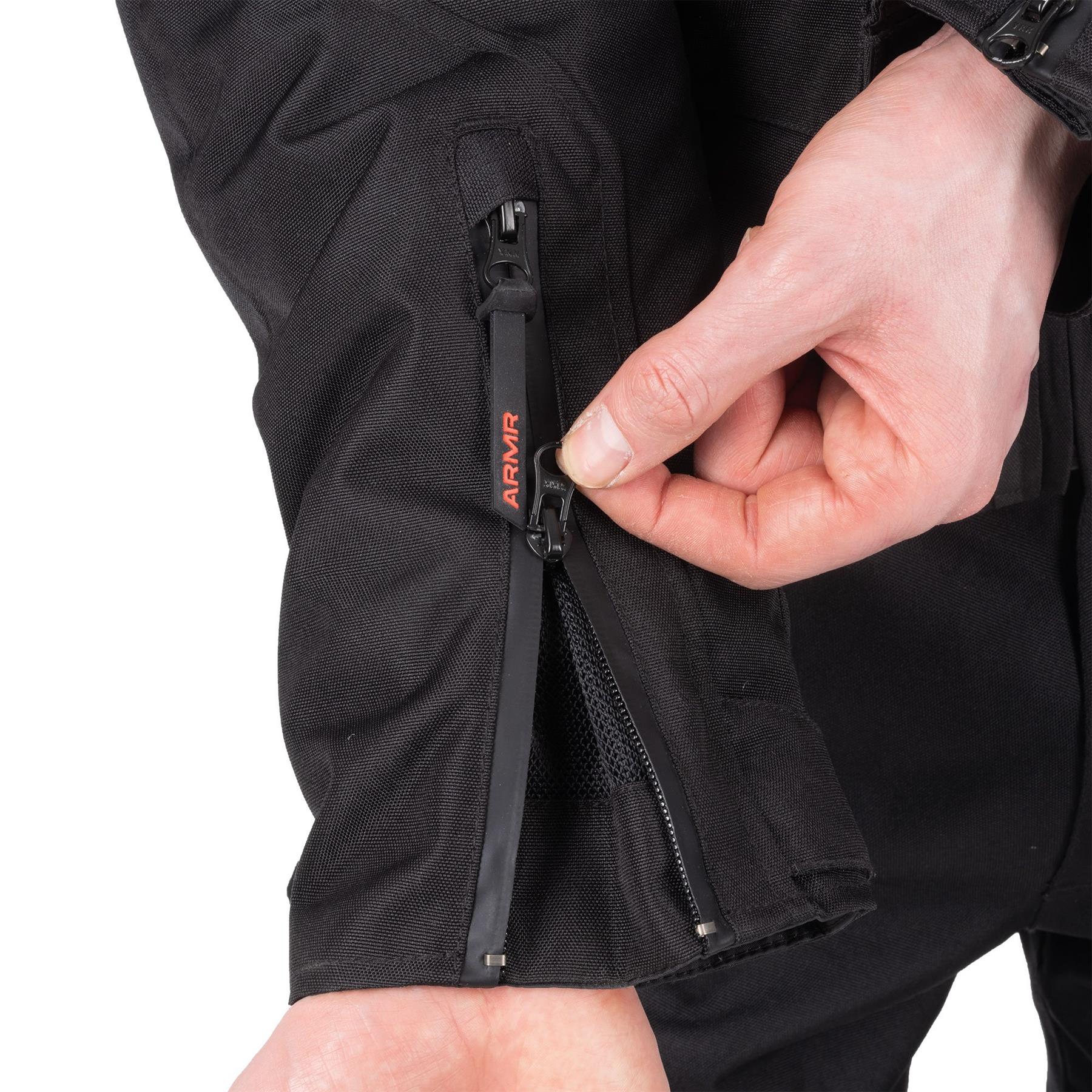 ARMR Kumaji 3.0 WP MS Men’s Touring Motorcycle Jacket Removeable Thermal Liner - Picture 8 of 18