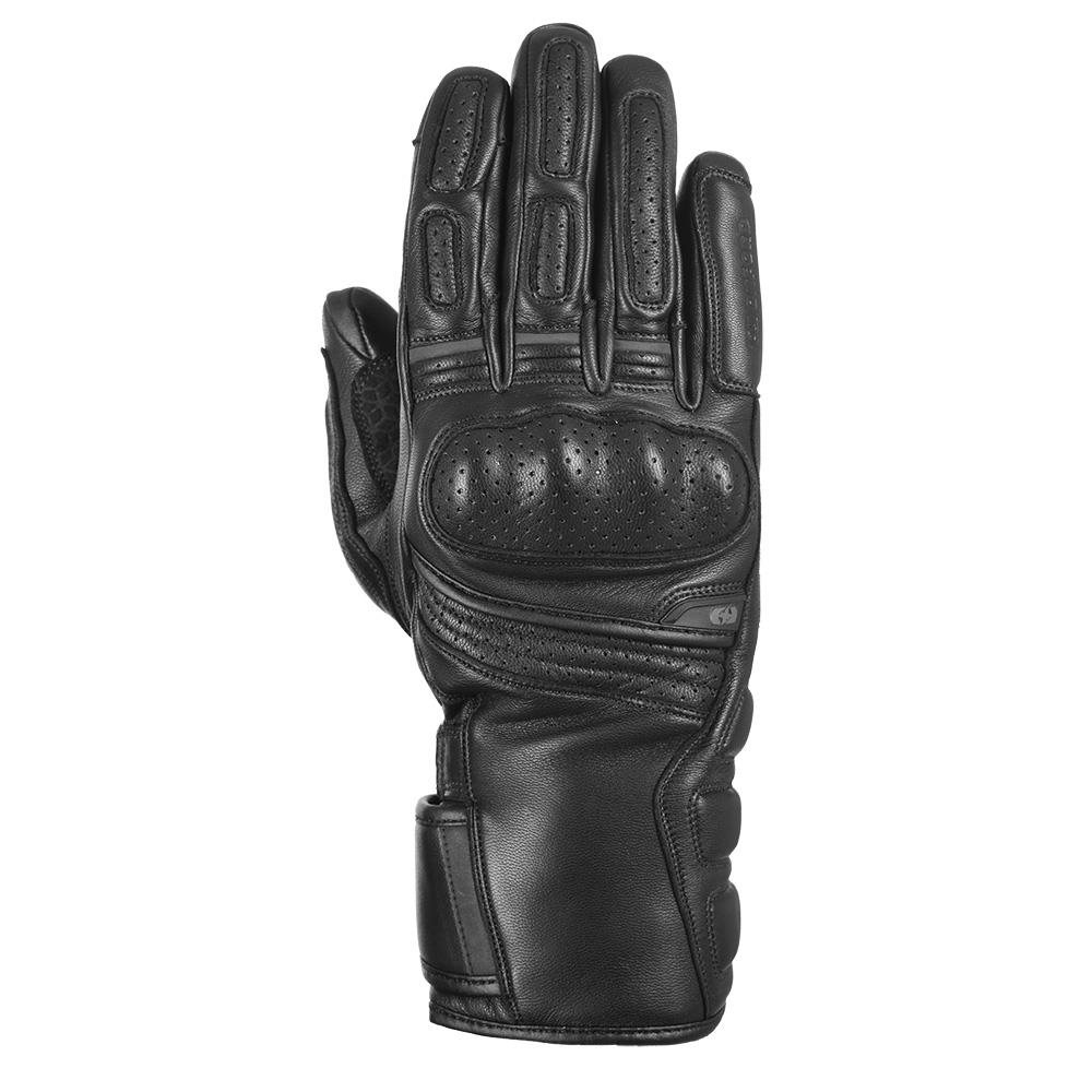 Oxford Hamilton Waterproof Leather Mens Motorbike Winter Riding Gloves CE - Picture 10 of 12