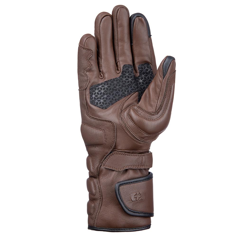 Oxford Hamilton Waterproof Leather Mens Motorbike Winter Riding Gloves CE - Picture 6 of 12