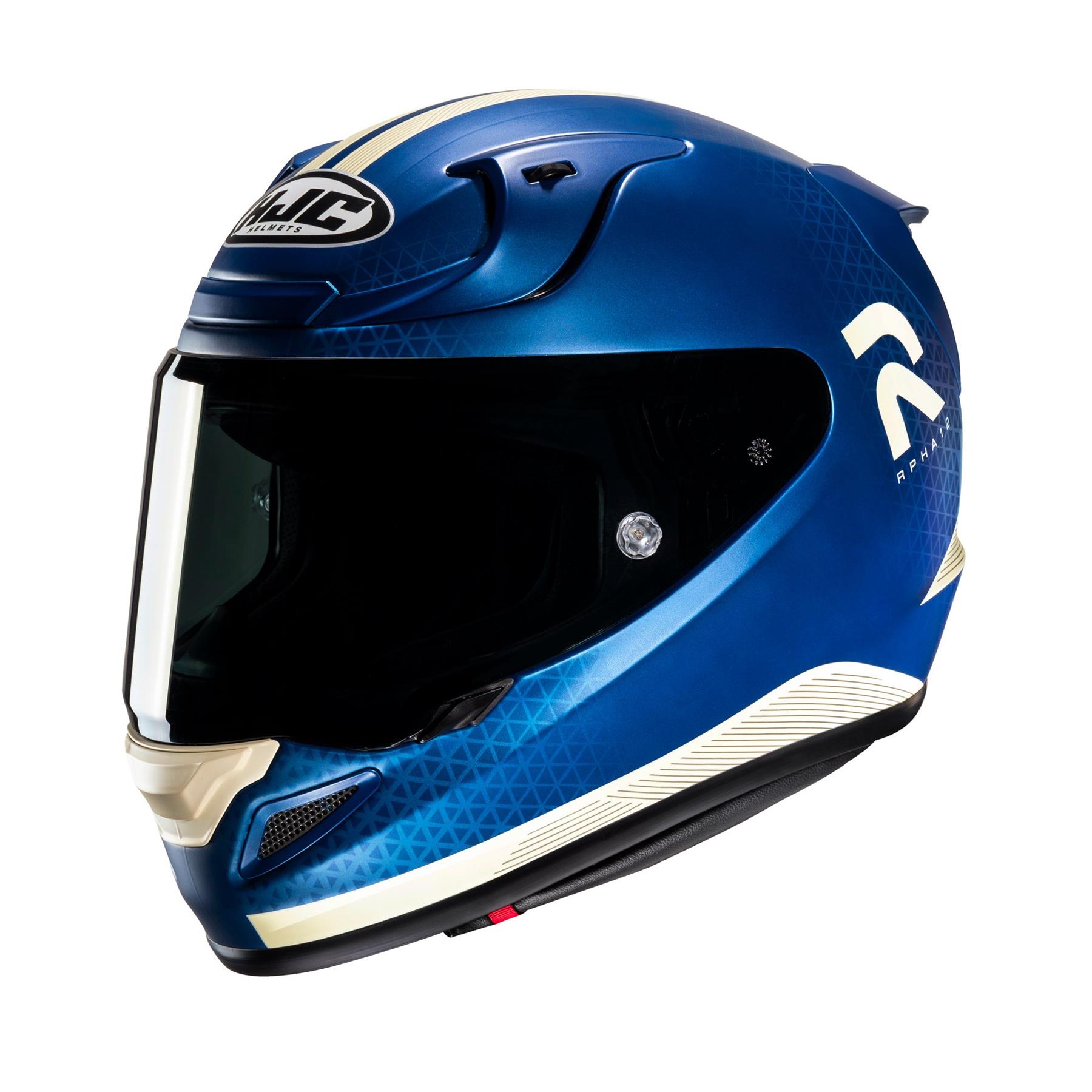 HJC RPHA 12 Motorbike Full Face Touring Motorcycle Road Crash Helmet ECE 22.06 - Picture 12 of 27