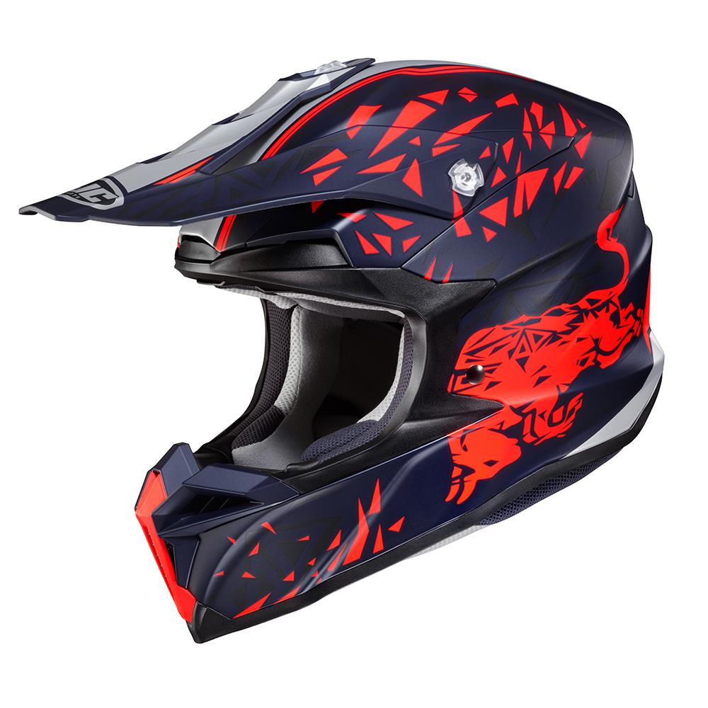 HJC I50 Spielberg Redbull Ring MC21SF Offroad Motorbike Motorcross Helmet - Picture 8 of 11