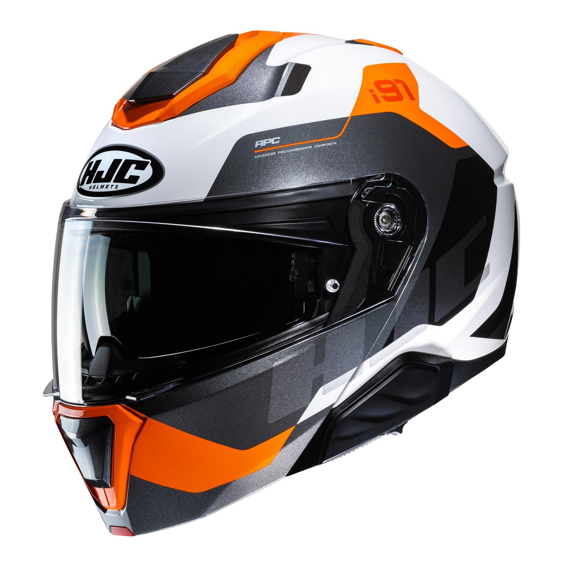HJC I91 2024 Flip Front Helmet Sports Motorcycle Motorbike Modular Helmet - Picture 5 of 10