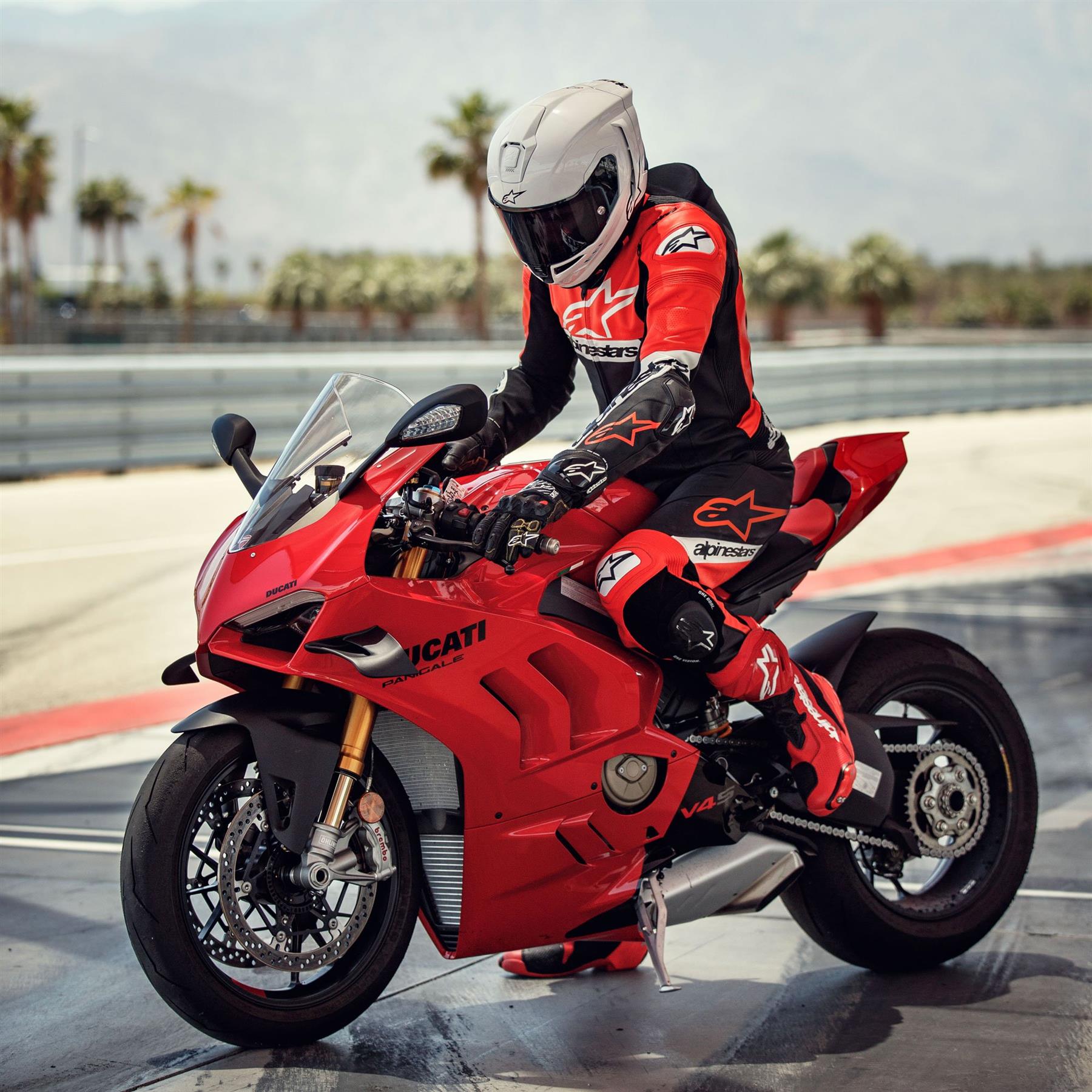 Alpinestars Missile V2 Ward Motorbike Racing 1 Piece Leather Suit AAA Certified - Picture 20 of 22