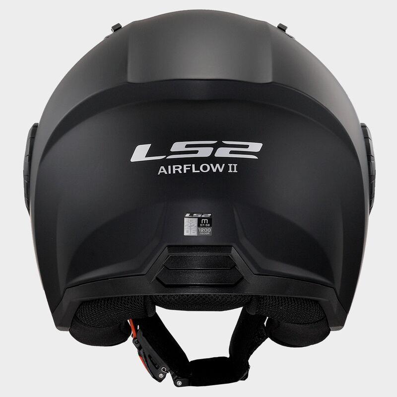LS2 OF616 Airflow II Motorcycle Motorbike Touring Open Face Scooter Helmet - Picture 12 of 14